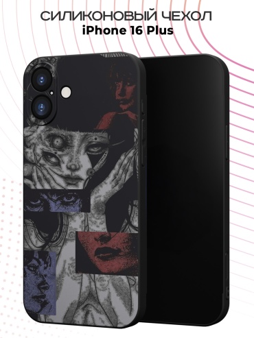 Чехол для Apple iPhone 16 Plus рисунок