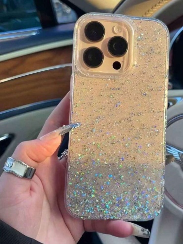 Чехол Fashion Case для Apple iPhone 16 Pro прозрачный