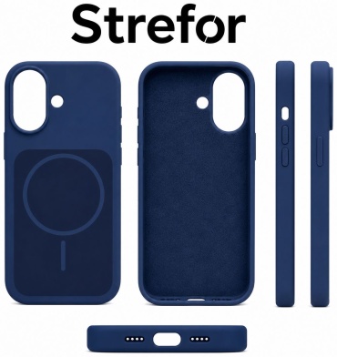 Чехол Strefor для Apple iPhone 17 темно-синий