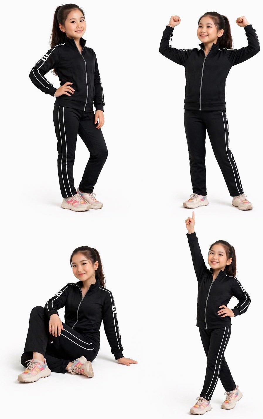 Спортивный костюм черный