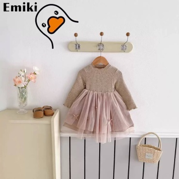 Повседневное платье Emiki бежевый, пудра