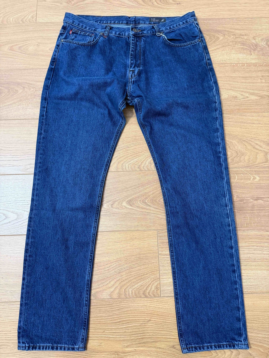 Джинсы прямые Denim синий