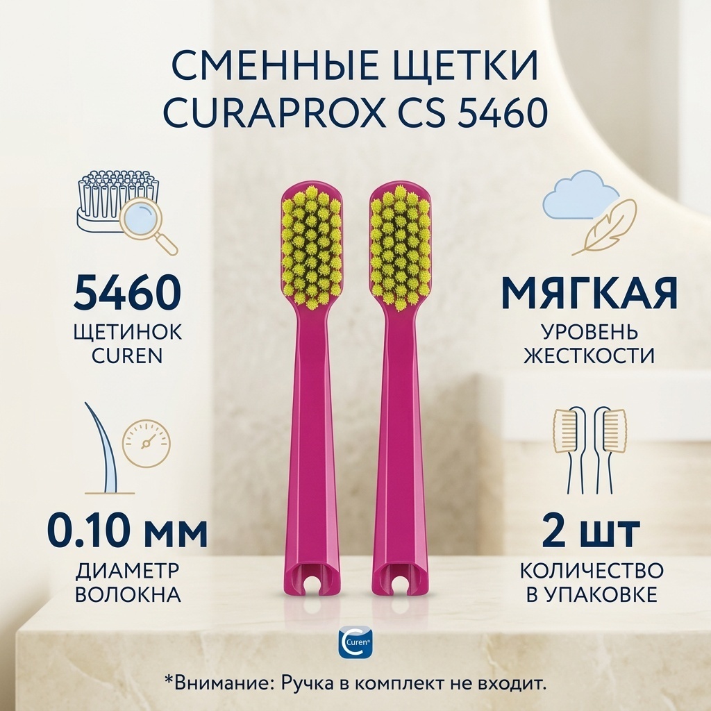 CURAPROX СS 5460 зубная щетка мягкая 2 шт