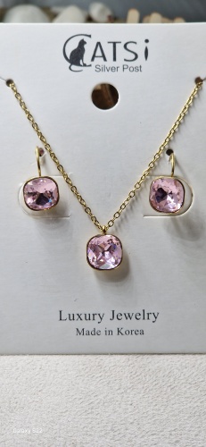 CATSI нержавеющая сталь, кристаллы Swarovski