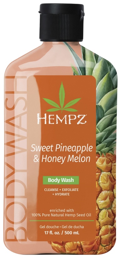 Hempz Sweet Pineapple & Honey Melon Body Wash Гель для Душа с Ароматом Ананаса гель 500 мл