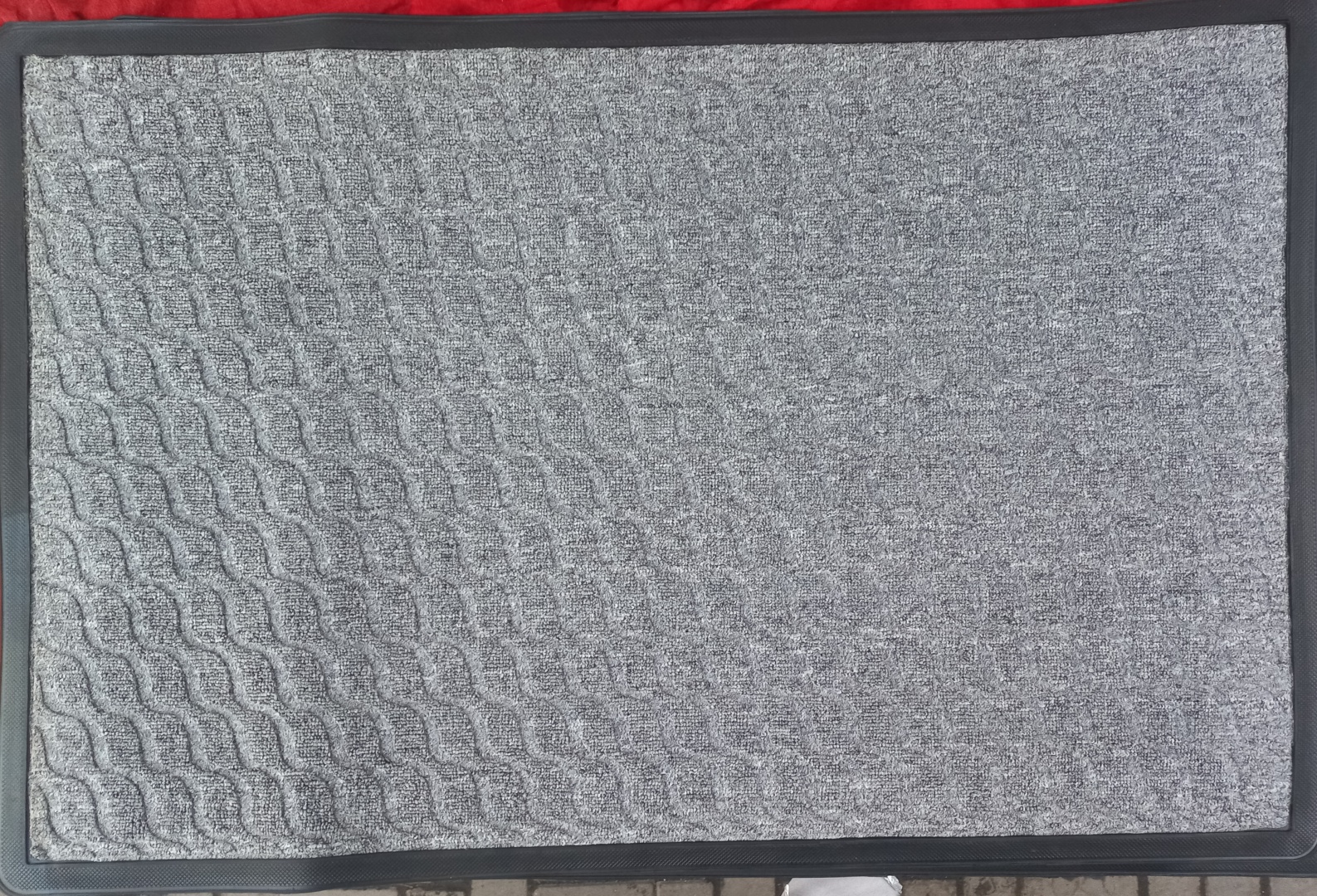 KZ-Arman придверный коврик 80x120 см, НовыйПротекторСерыйВолнисный