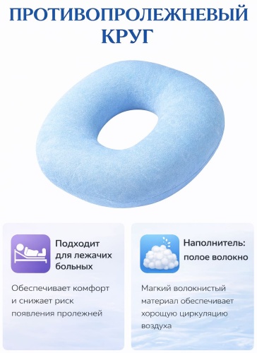 DIMLINE круг подкладной противопролежневый круг fog-56 180 голубой