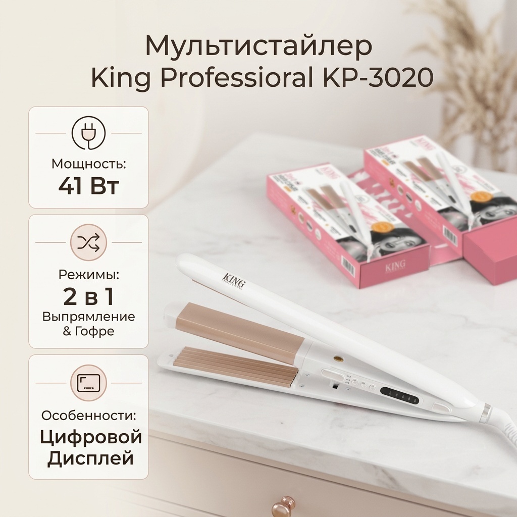 King Professional KP-3020 мультистайлер