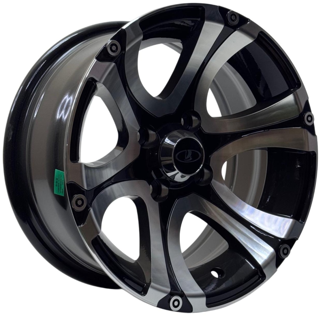 Wheels 517DD 6x13/4x98 D58.6 ET-10 4 диска черный, хром