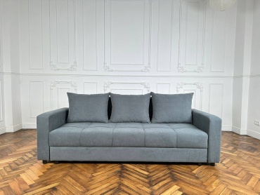 Тахта ALATAU mebel ALATAU mebel, 210х85 см, обивка ткань, серый