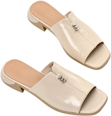 Сабо Shoesmarket бежевый
