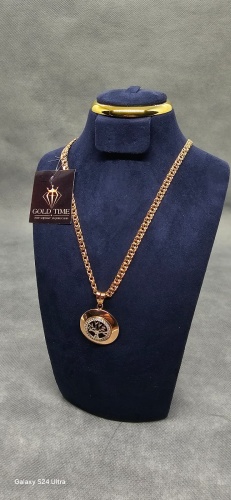 GOLD Time 025286472 длина 55 см, вес 8.8 г золото, плетение бисмарк