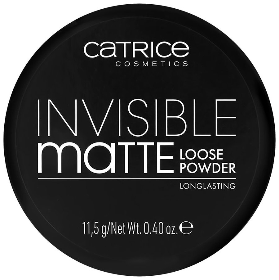 Пудра Catrice INVISIBLE MATTE LOOSE рассыпчатая тон 001 прозрачный прозрачный