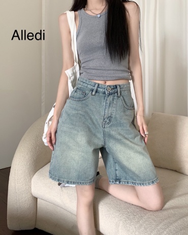 Джинсовые шорты Alledi синий
