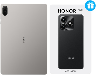 HONOR Pad x8b 11 дюйм 6 Гб/256 Гб серый + подарок