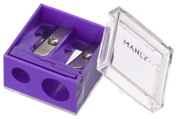 Точилка MANLY PRO двойная 1 шт