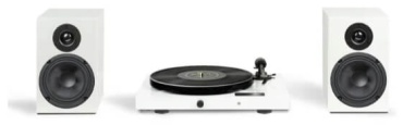Pro-Ject Jukebox E1 + Speaker Box 5 E белый