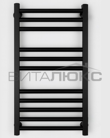 Полотенцесушитель водяной ВИТАЛЮКС Karina Prestige 80x40НП_ЧМ, лесенка 40x80 см