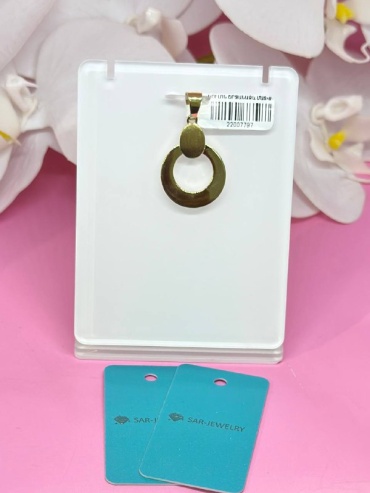 Подвеска SAR JEWELRY Dnamada_4_1_1.88_10179 вес 1.88 г золото, без вставок