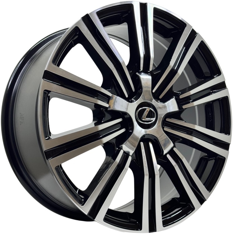 Top Grade 5089WW 8x18/5x150 D110 ET40 4 диска черный, хром