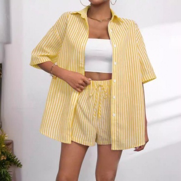 Костюм повседневный TR trendy желтый