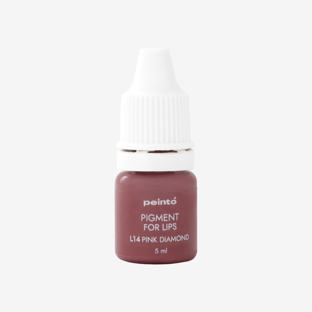 Peinto для губ L14 Pink Diamond пигмент матово-розовый 5 мл