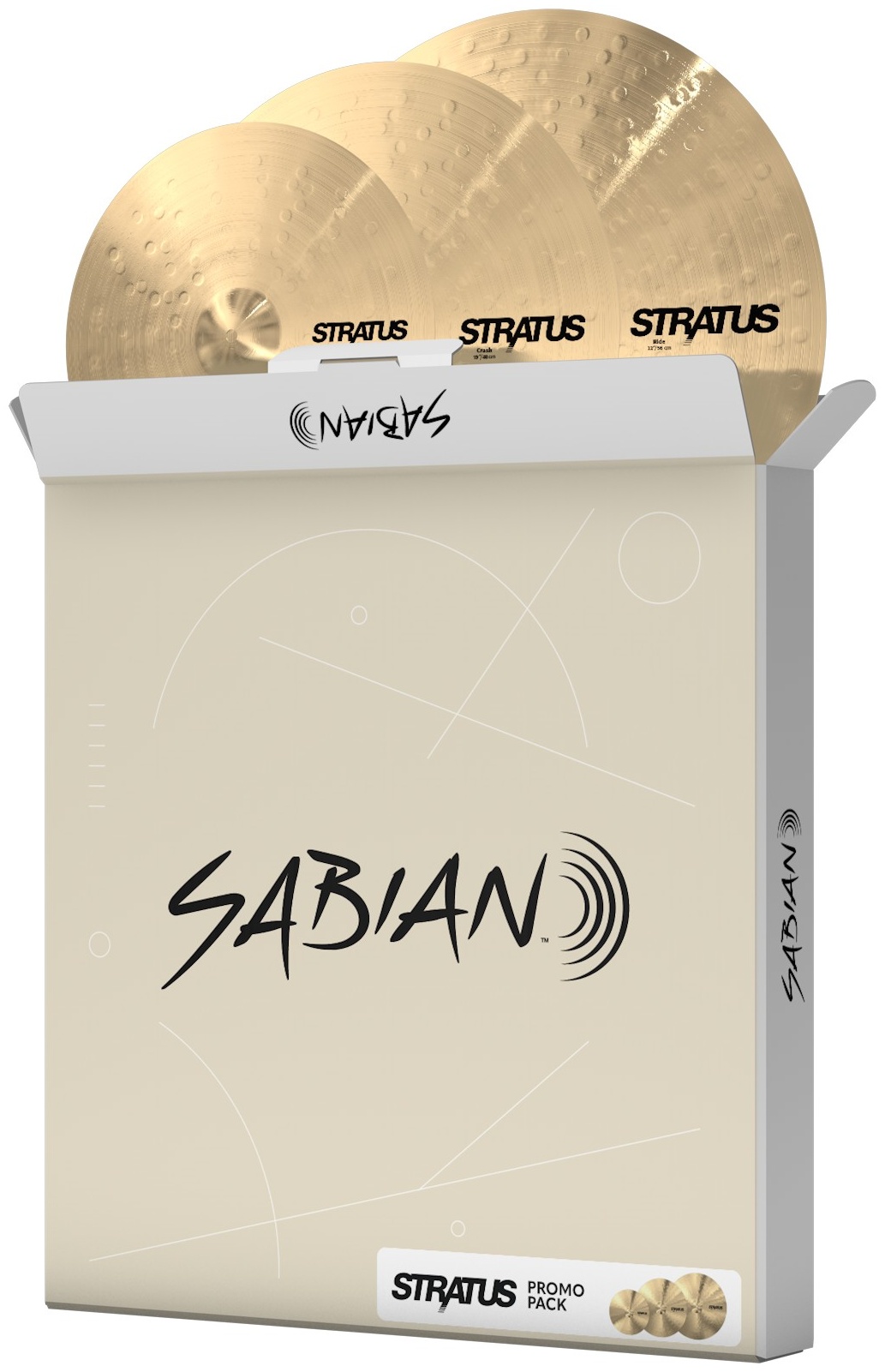 Набор тарелок SABIAN Stratus Performance Set S5005 бронзовый 15 дюймов, 19 дюймов, 22 дюйма