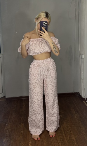Костюм повседневный STYLE + бледно-розовый