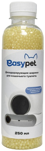 Easypet дезодорирующие гранулы для лотка с ароматом лимона 250 мл