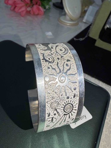 Viva Jewelry Viva 1266 длина 20 см, вес 45.53 г сплав покрытый серебром 925, плетение обод