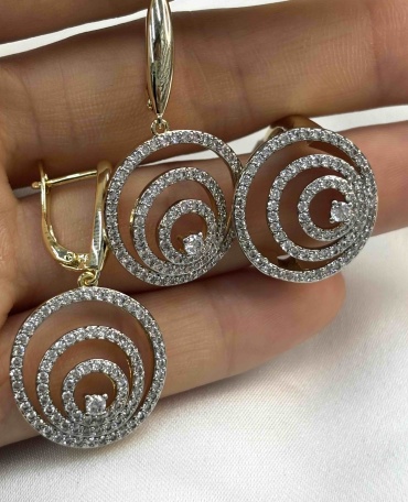 Arshat Jewels медицинская сталь, фианит