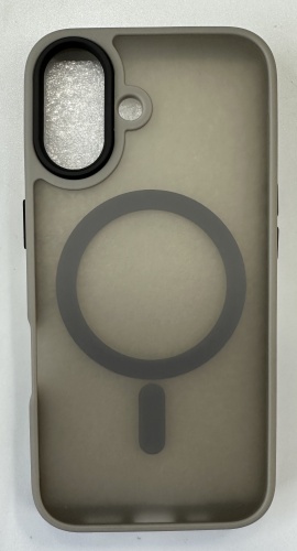 Чехол FASHION для Apple iPhone 16 серый