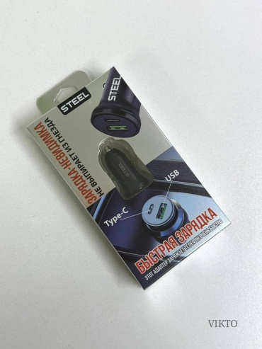 GF-U315 USB Type-C, USB 20 Вт черный