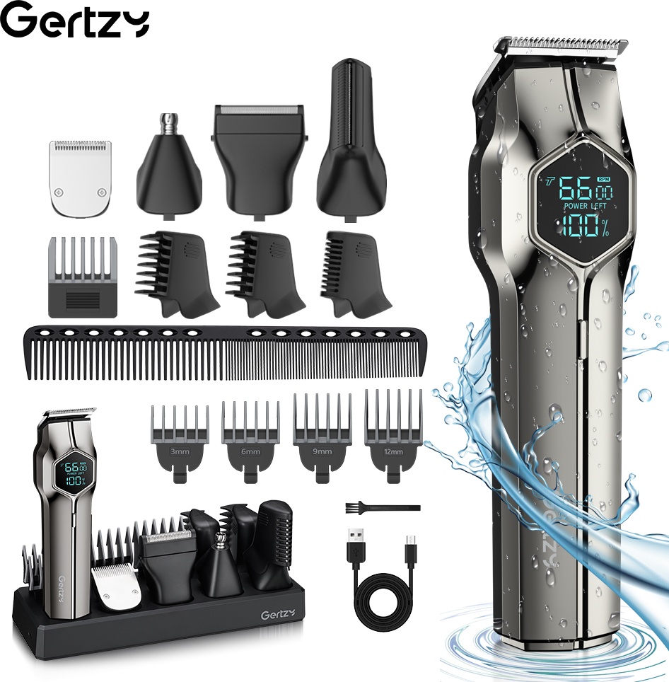 GERTZY набор для стрижки ZH-1850 Silver серебряный