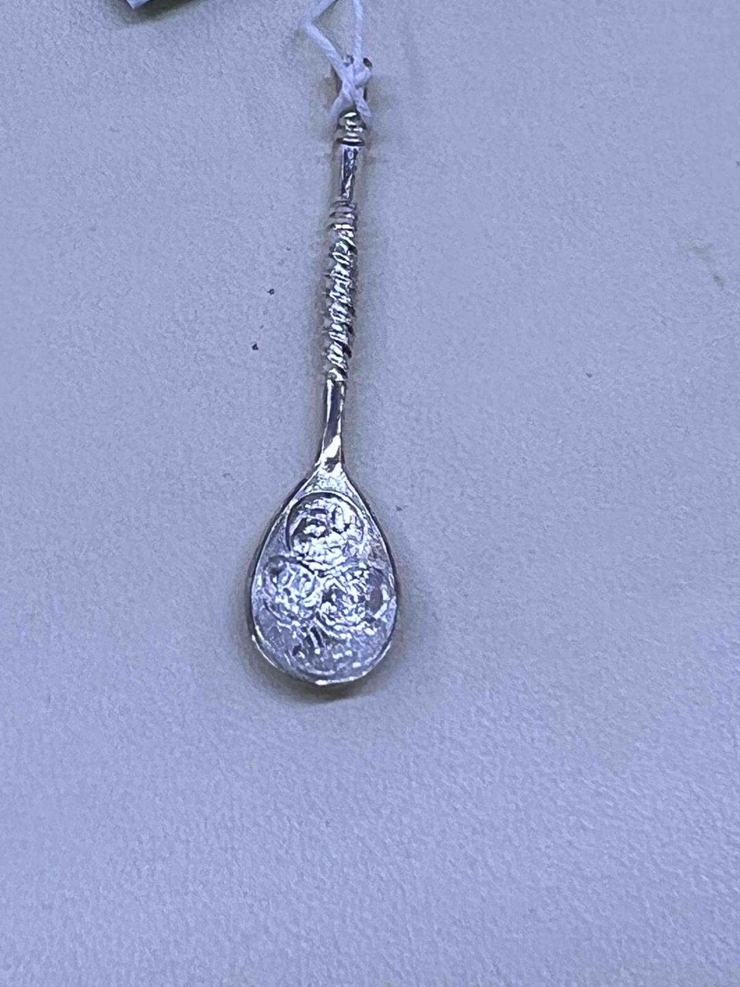 Ложка Gaukhar Jewelry Ложка-загребушка вес 1.9 г серебро, без вставок