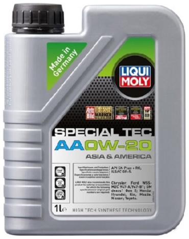 Синтетическое LIQUI MOLY SPECIAL TEC AA 0W-20 1 л