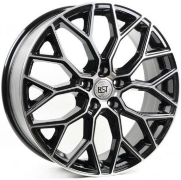 RST R059 7x19/5x114.3 D60.1 ET45 4 диска черный, серебристый