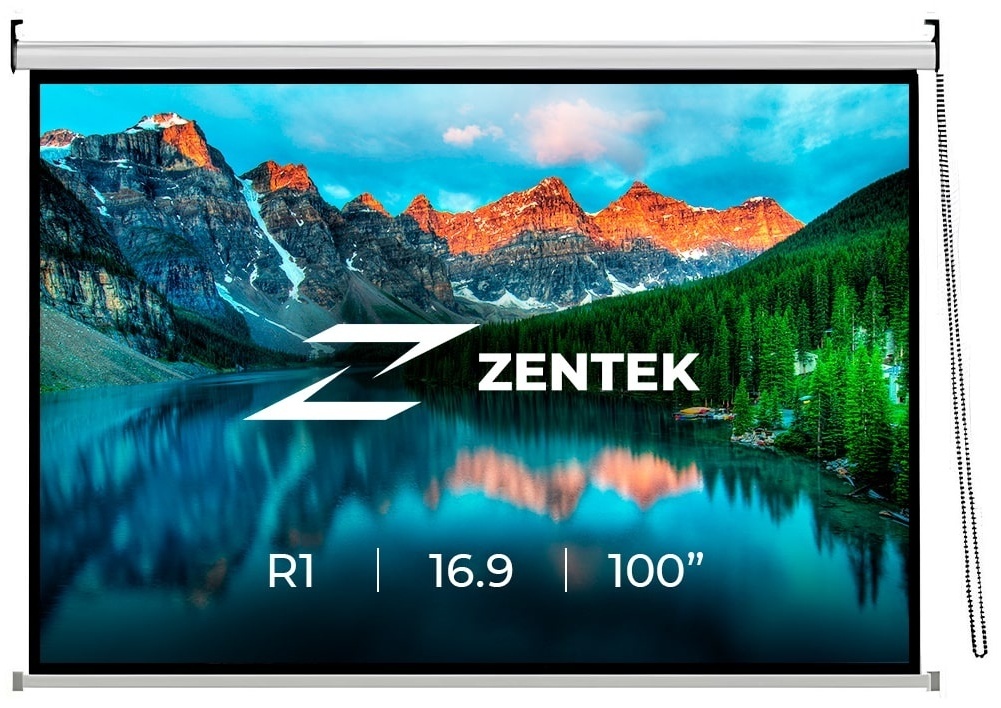 Проекционный экран Zentek R1