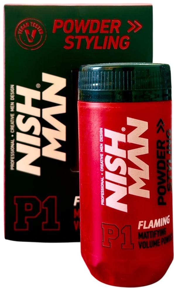 NISHMAN P1 Flaming пудра средняя фиксация 20 г