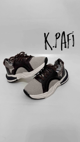 Кроссовки Kemal Pafi бежевый, темно-коричневый