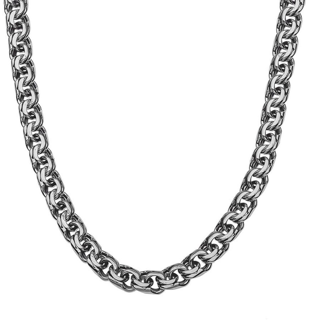 GLOWY 1606SILVER длина 70 см, вес 28 г серебро, плетение бисмарк