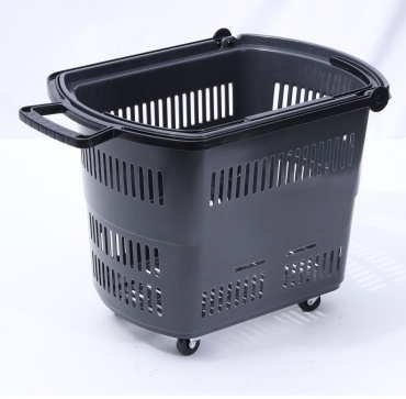 Корзина-тележка 355869999, 45 л, 58x37.5x35 см, черный