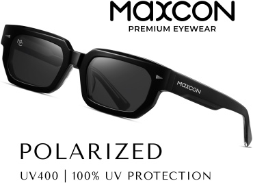 MAXCON солнцезащитные очки прямоугольные поляризованные