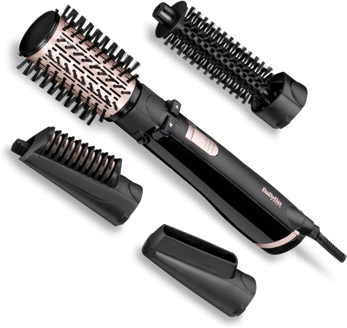 BaByliss AS200E фен-щетка черный, розовый