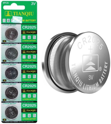 Батарейка CR2025 TIANQIU 5 шт