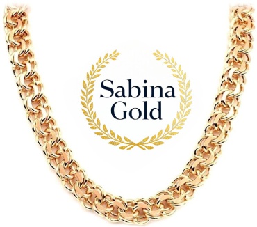 Sabina Gold SEP-SBN-088 длина 55 см, вес 5.33 г золото, плетение бисмарк