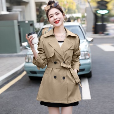 Тренчкот Fashion Style бежевый