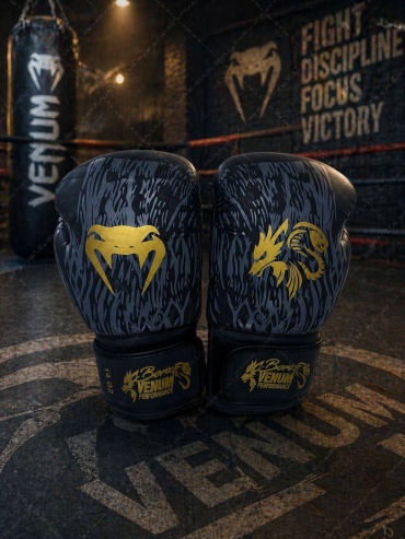 Боксерские перчатки Venum 14 oz мультиколор