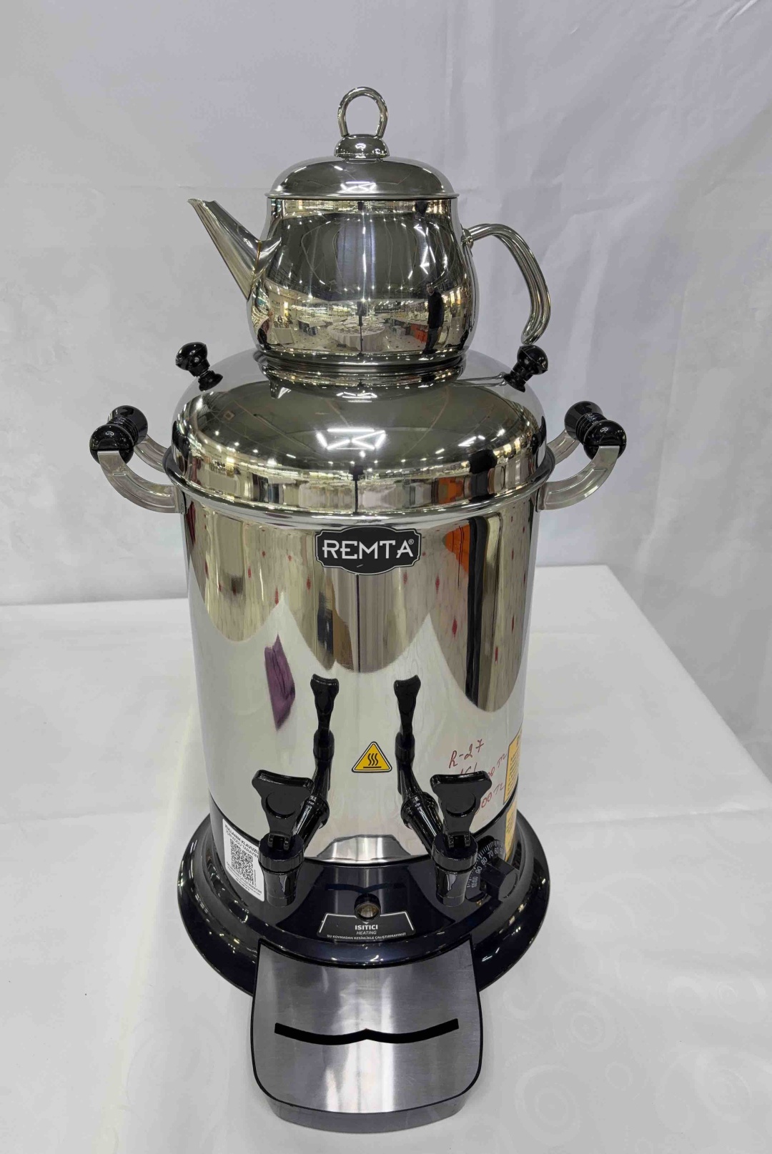 Remta самовар R-26 9 л, нержавеющая сталь