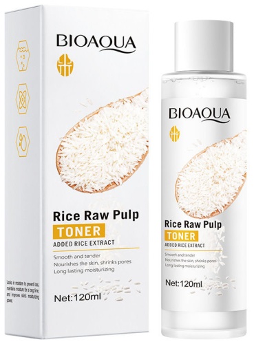Bioaqua тонер Rice Raw Pulp 120 мл